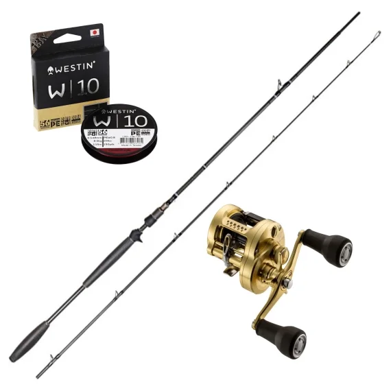 Shimano Calcutta Conquest Westin W10 Pike Combo Nedsatt pris