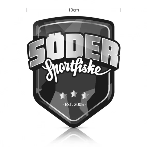 Erbjudandepris Söder Sticker Shield - Silver