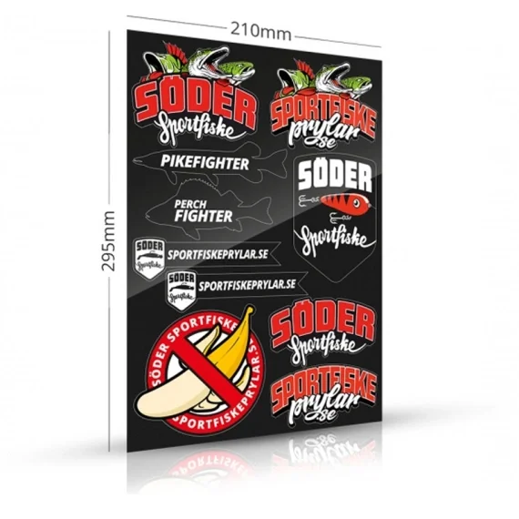 Söder Sticker Sheet Standard Sänkt pris
