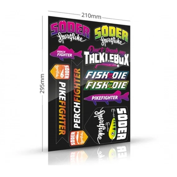Populärt val Söder Sticker Sheet Disco