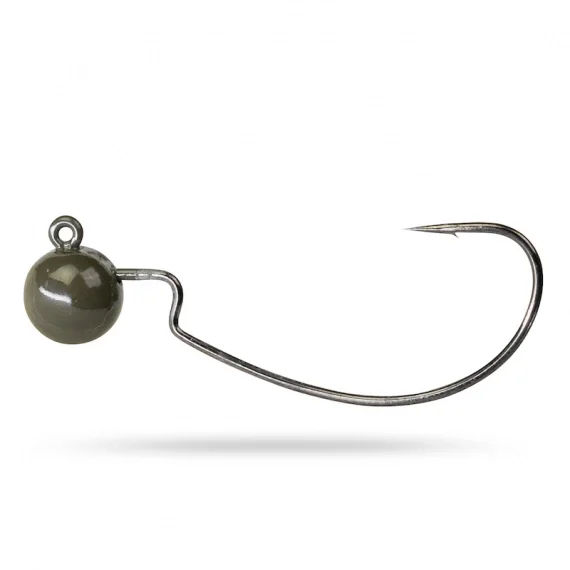 Fri frakt Söder Tackle Tungsten Offset Jig Head Green
