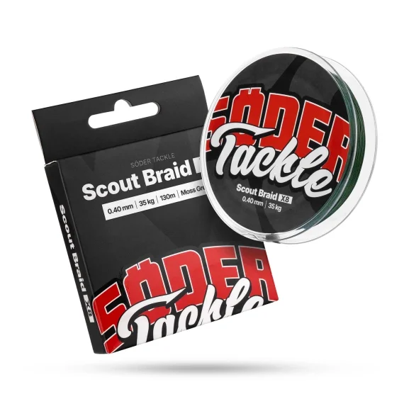 Söder Tackle Scout Braid x8 130m Moss Green Säker betalning