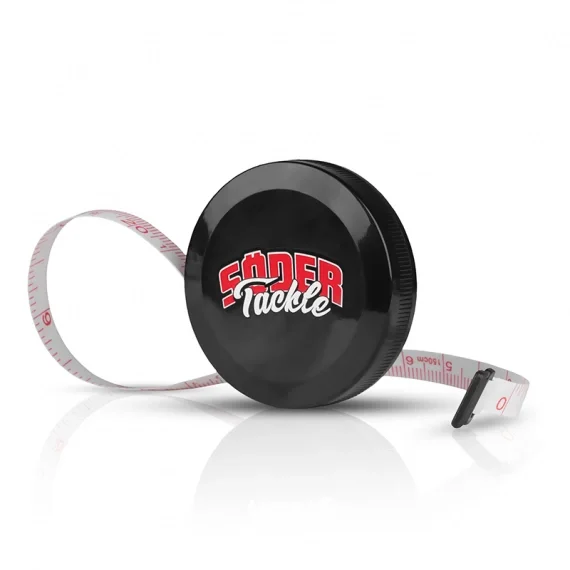 Snabb leverans Söder Tackle Measure Tape 150cm Black