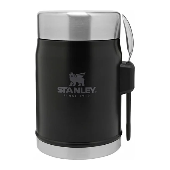 Erbjudandepris Stanley Mattermos med sked - Svart0,4L