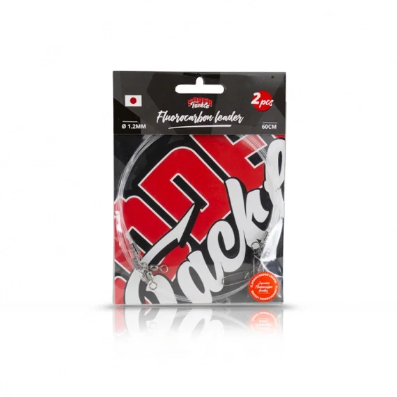 Säker betalning Söder Tackle Pike Fluorocarbon Leader (2-pack)