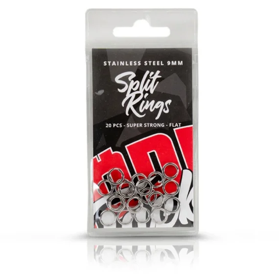Söder Tackle Stainless Steel Split Rings 9mm (20-pack) Premium