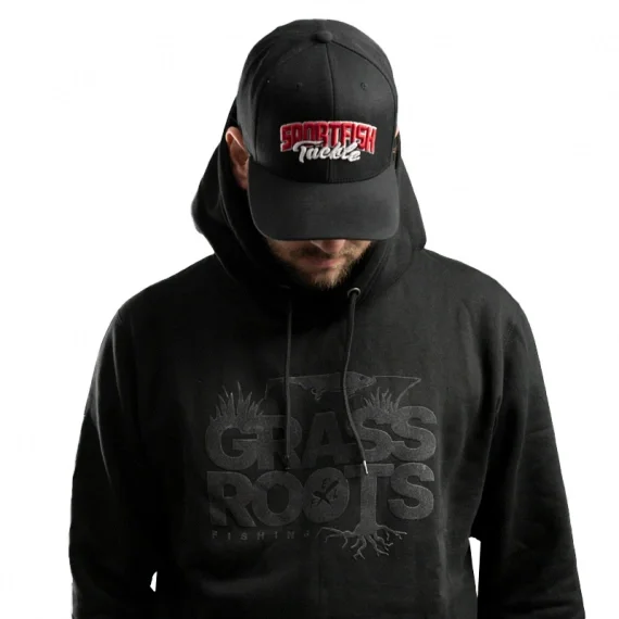 Endast idag Eastfield Grass Roots Fishing Hoodie Black