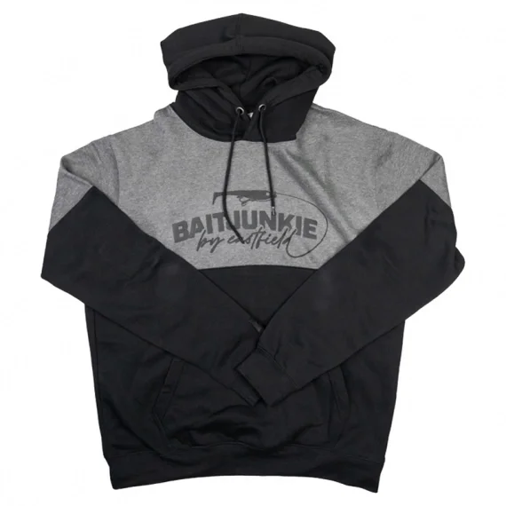 Eastfield Baitjunkie Hoodie Black/Grey Lågt pris