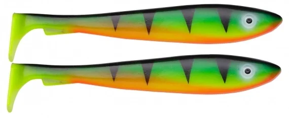 McRubberShad 23cm (2-Pack) - C3 Firetiger Utförsäljning