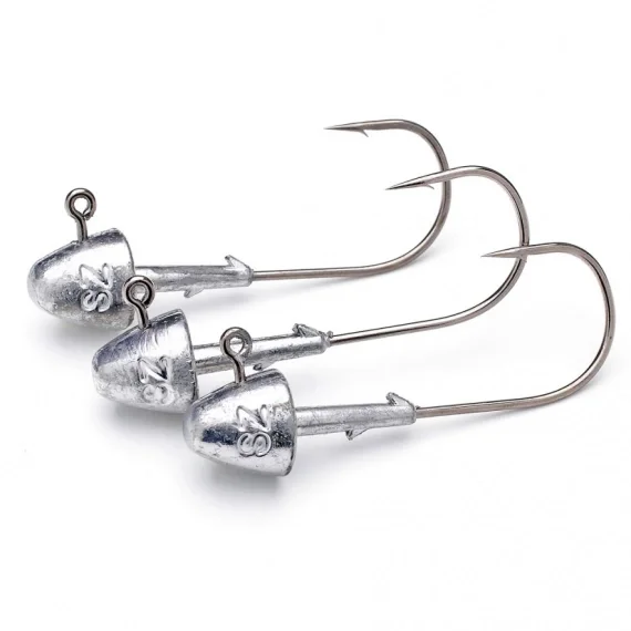 risnedsättning SvartZonker Jig heads long 10/0 - 3-pack