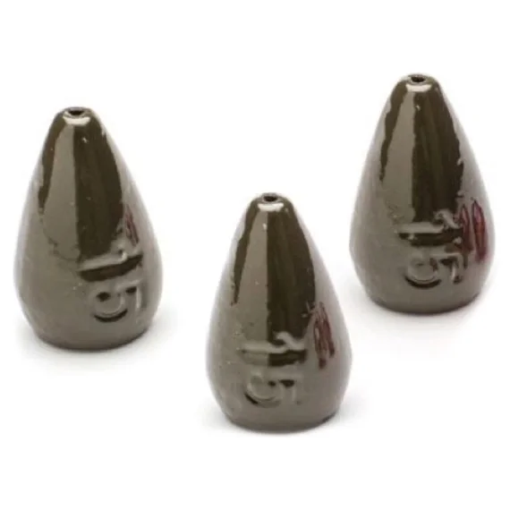 Reapris SvartZonker Bullet weights Dark Green 3-pack