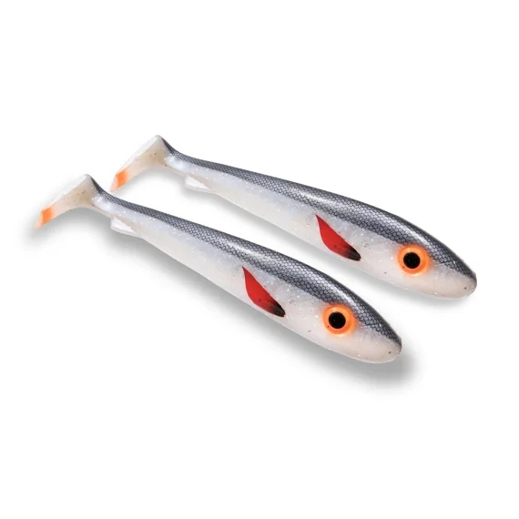 Handla nu SvartZonker Big McRubber 25cm UV Series (2-pack) - Herring