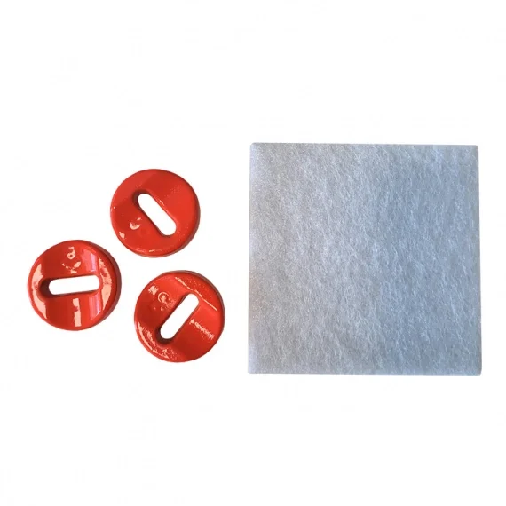 Svartzonker The Button Hardbait Weight System Fl. Orange (3-pack) Snabb frakt