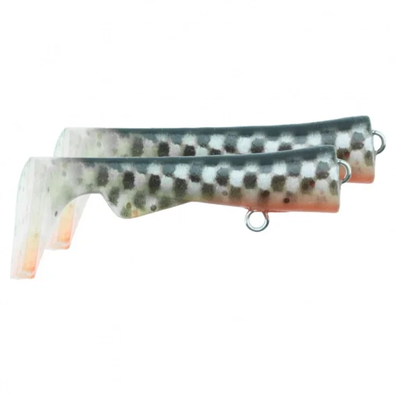 Svartzonker Ugly Louis Junior Paddle Tail (2-pack) - Smokey Kampanj
