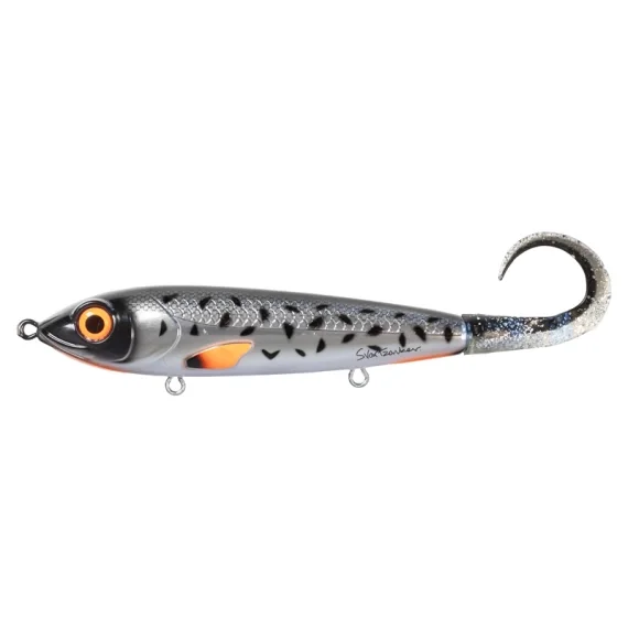 Endast idag SvartZonker Jonny L 16,5cm, 110g - Silver Crappie