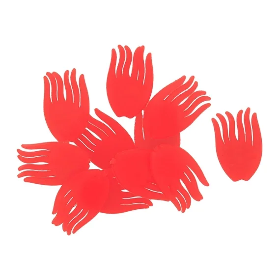 Westin Spotty Rig Fins UV Orange XL 16pcs risnedsättning