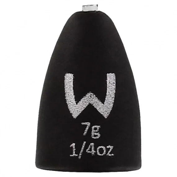 Westin Add-It Tungsten Bullet Weights Matte Black Premium