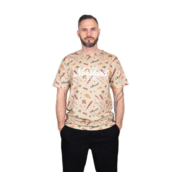 risnedsättning SQRTN Great Norrland T-shirt Mountain Khaki