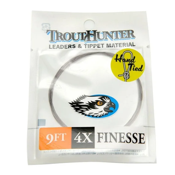 TroutHunter Finesse Leader w/loop 9ft risnedsättning