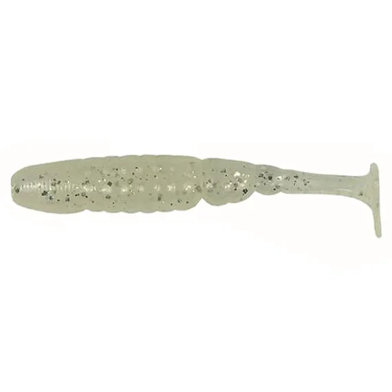 Baitbreath BYS T.T Shad 8cm - Clear White/Silver Snabb leverans