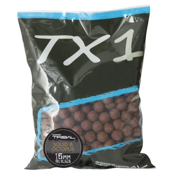 Shimano TX1 Squid & Octopus Boilies 5kg Rabatter