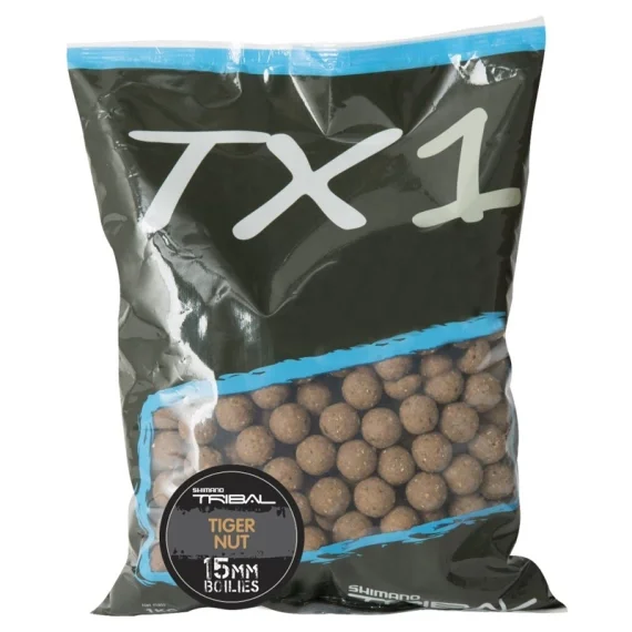 Shimano TX1 Tiger Nut Boilies 1kg Fri frakt