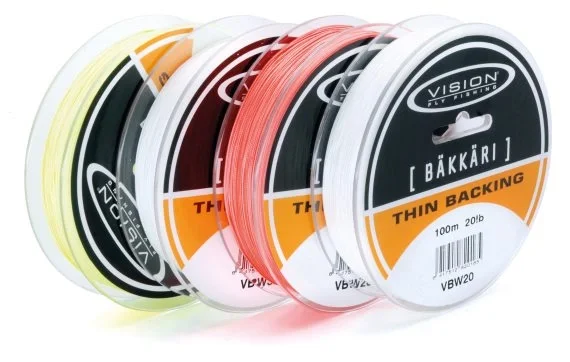 Vision Bäkkäri / Backing 50m White 20lb Lågt pris