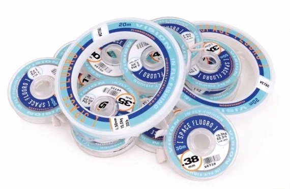 Space Fluoro Tippets, 0,40 - 30m Handla nu