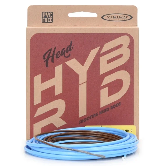 Vision Hybrid Shooting Head Float To Sink2 Populär