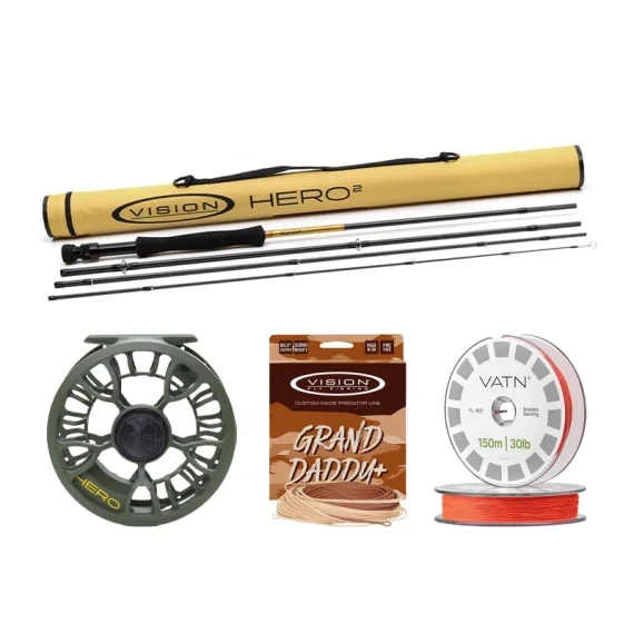 risnedsättning Vision Predator HERO² Gäddflugset - 9' #9