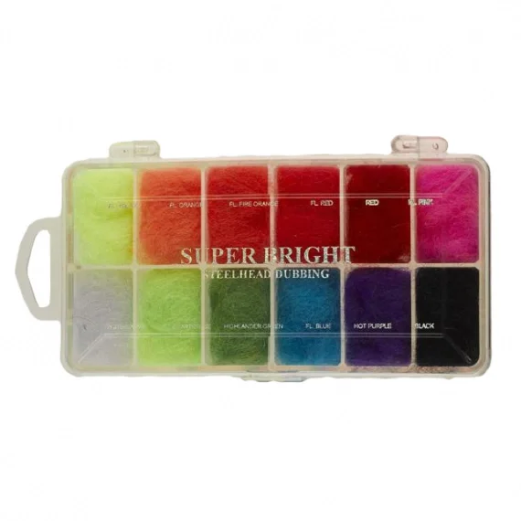 Wapsi Dispenser Super Bright Steelhead Dubbing Billig