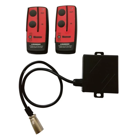 Rabatter Warrior Winches Trådlös Fjärrkontroll, Standard 4-pin 12/24V Plug & Play