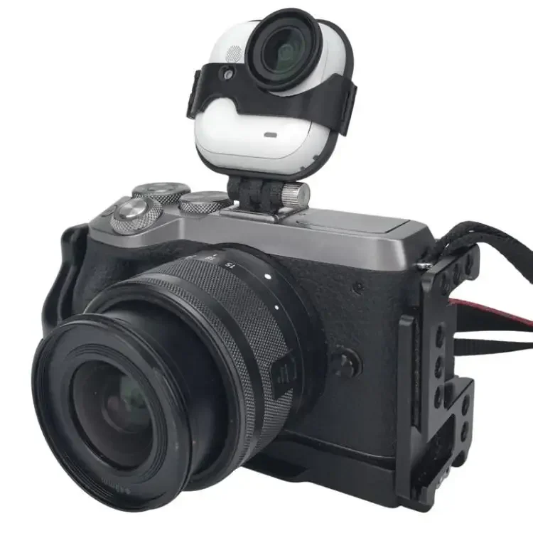 Hot Shoe Mount for Insta360 GO Ultra to DSLR/Mirrorless Cameras Dual C Endast denna vecka
