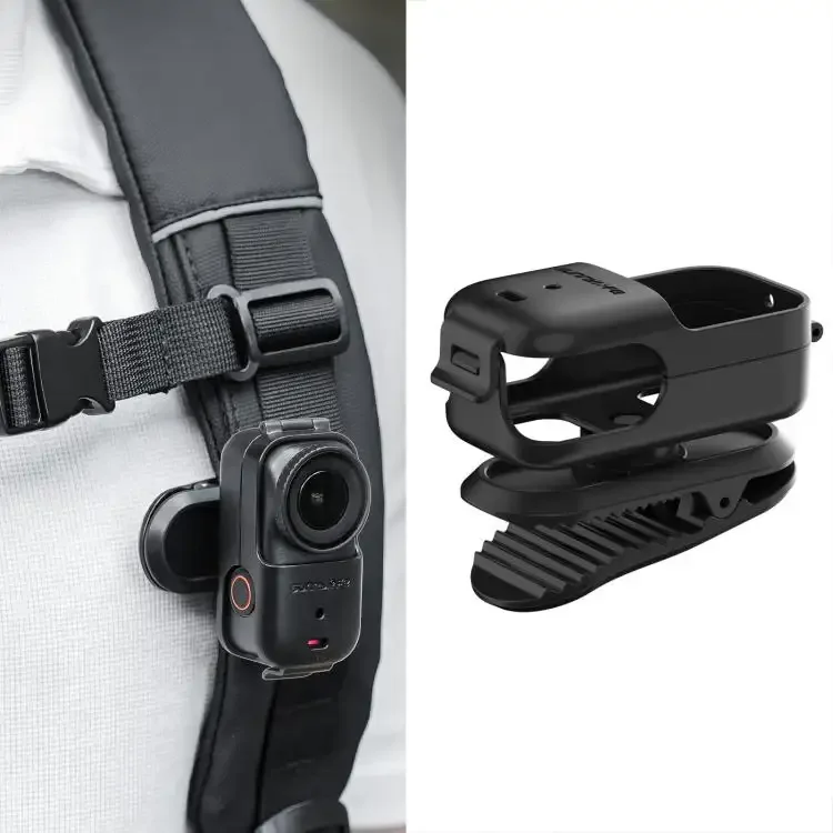Ryggsäcksklämma med 360° Rotation för Osmo Pocket nano Extra rabatt