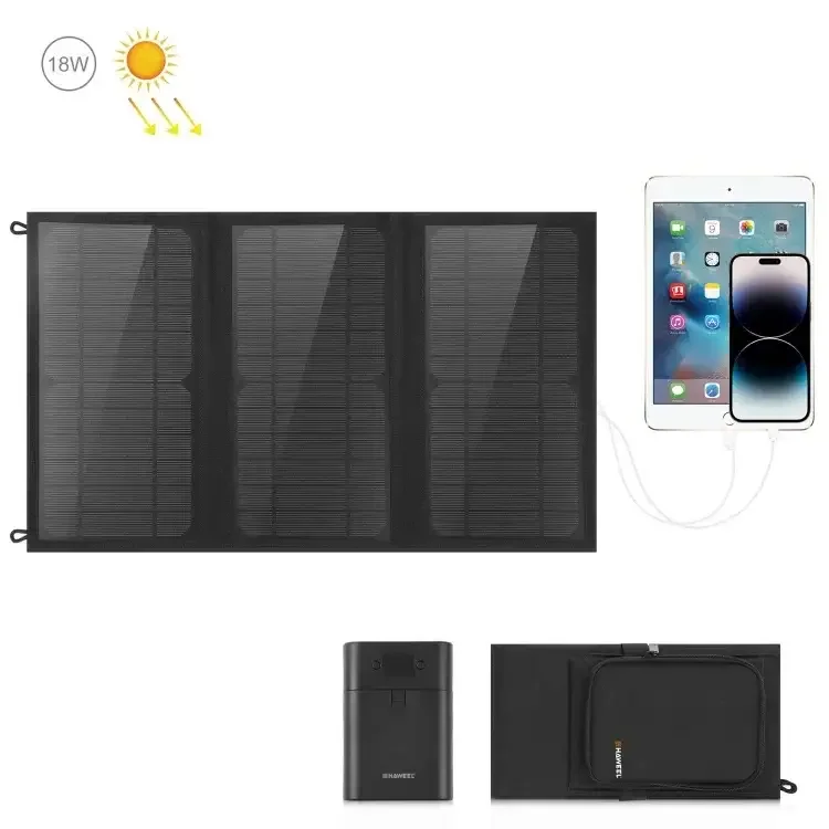 Kundfavorit Haweel 18W solpanel: Din portabla energilösning