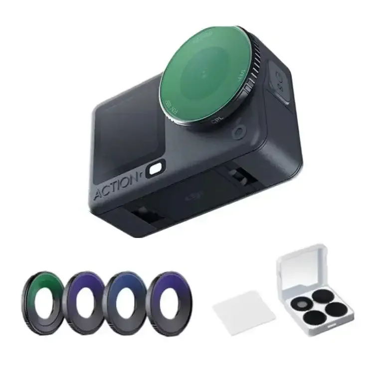 Filterkit till DJI Osmo Action 6 Kamera risnedsättning