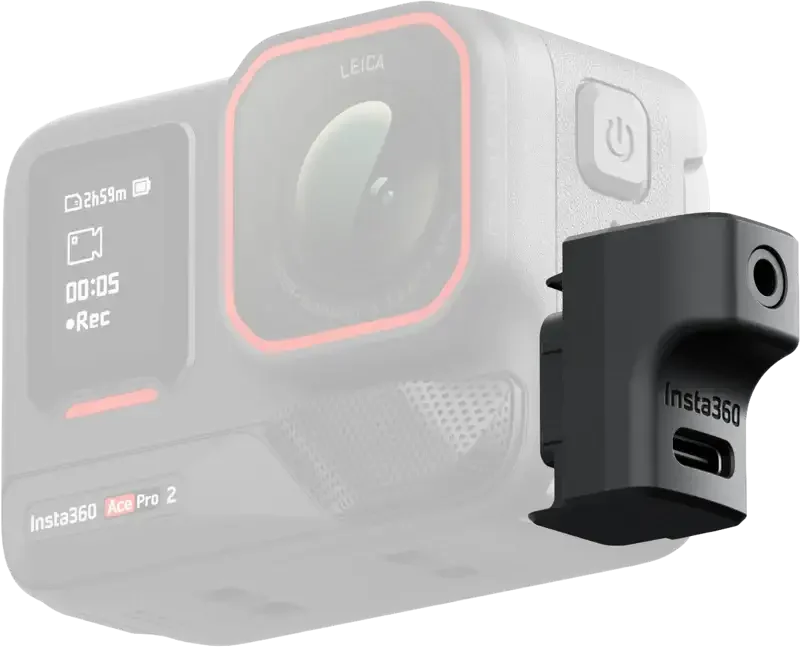Insta360 Ace Mic Adapter - Insta360 Ace Mikrofonadapter Kampanjpris