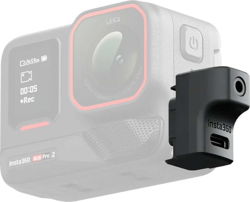 Reapris Insta360 Ace/Ace Pro Mic - Insta360 Ace/Ace Pro Mikrofonadapter