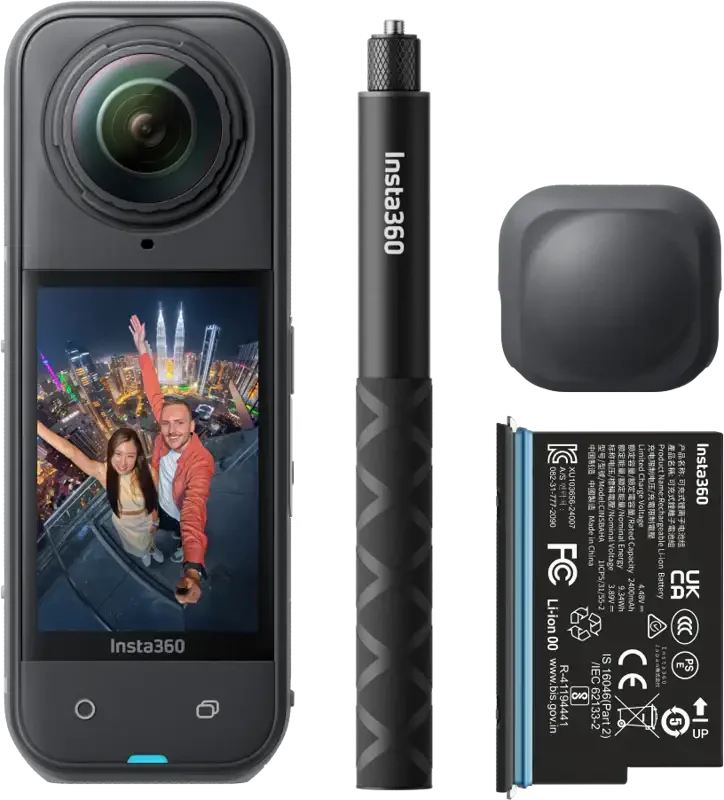 Bästa pris Insta360 X5 Starter: Ditt kompletta 360-kamera kit