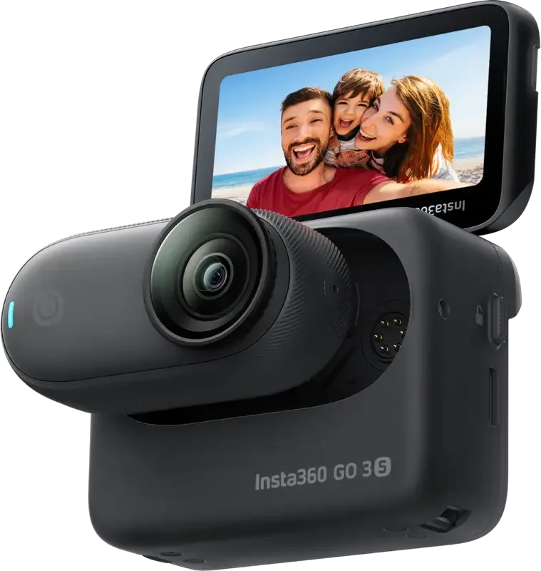 Insta360 GO 3S – Standard Edition Midnight Black 64GB Rabatter