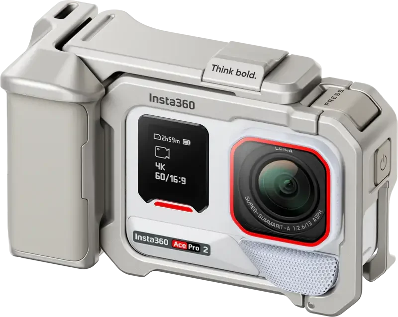 Insta360 Ace Pro 2 – Xplorer Bundle (Arctic White + Moonlight Silver) Snabb frakt