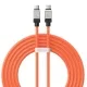 Baseus Cool Play 100W USB-C kabel – Snabb laddning 2m (Orange) Begränsat antal