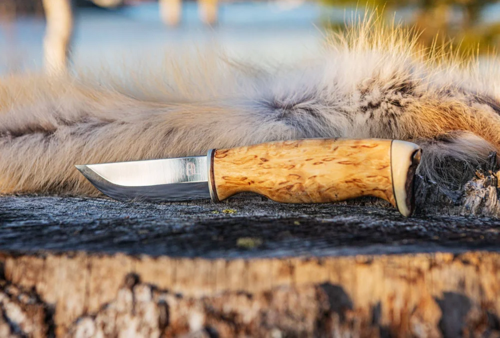 Arctic Legend Hunter's Knife Birch/steel Expressleverans