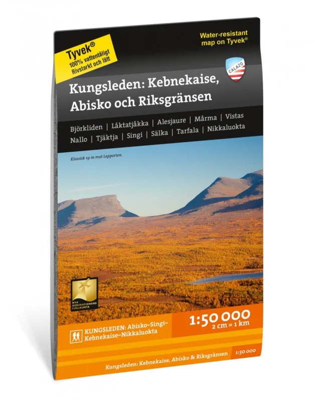 Lägg i varukorgen Calazo Kungsleden: Kebnekaise, Abisko och Riksgränsen.