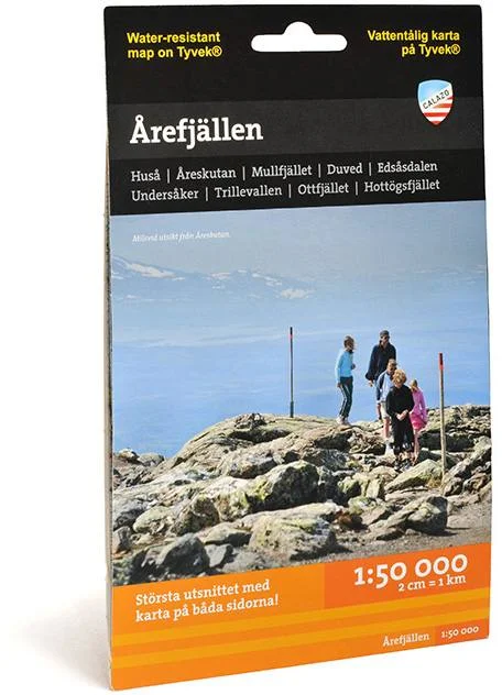 Calazo Årefjällen Fjällkarta Tyvek Nyhet