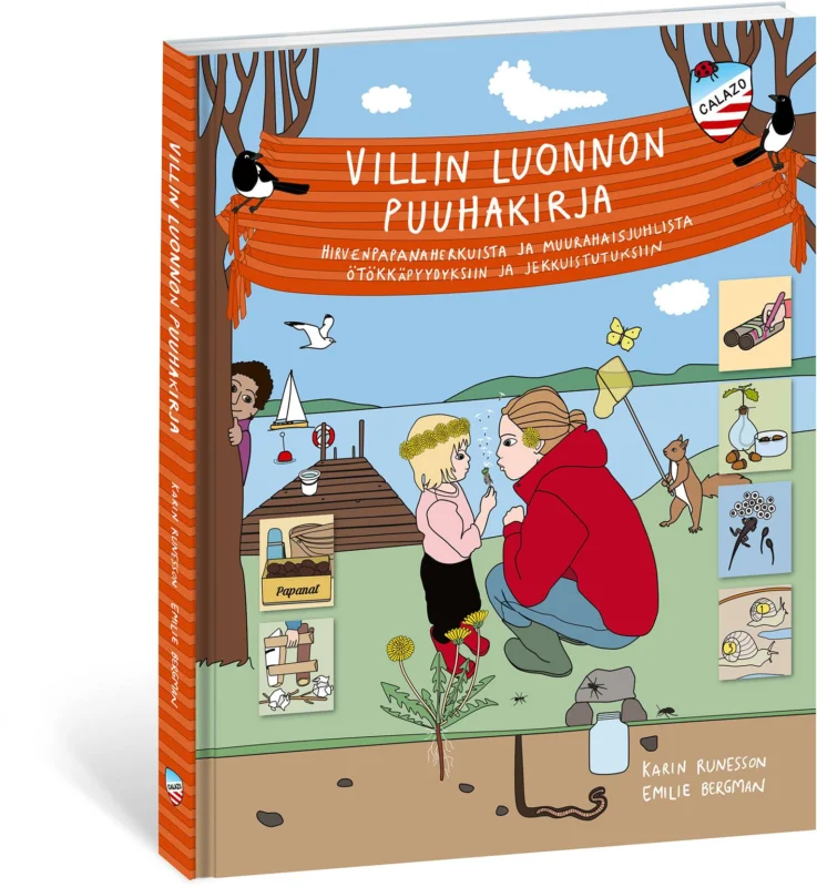 Kundfavorit Calazo Villin Luonnon Puuhakirja