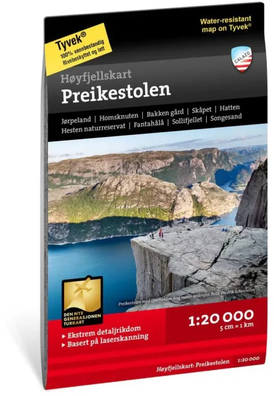 Calazo Preikestolen 1:20000 Lägg i varukorgen