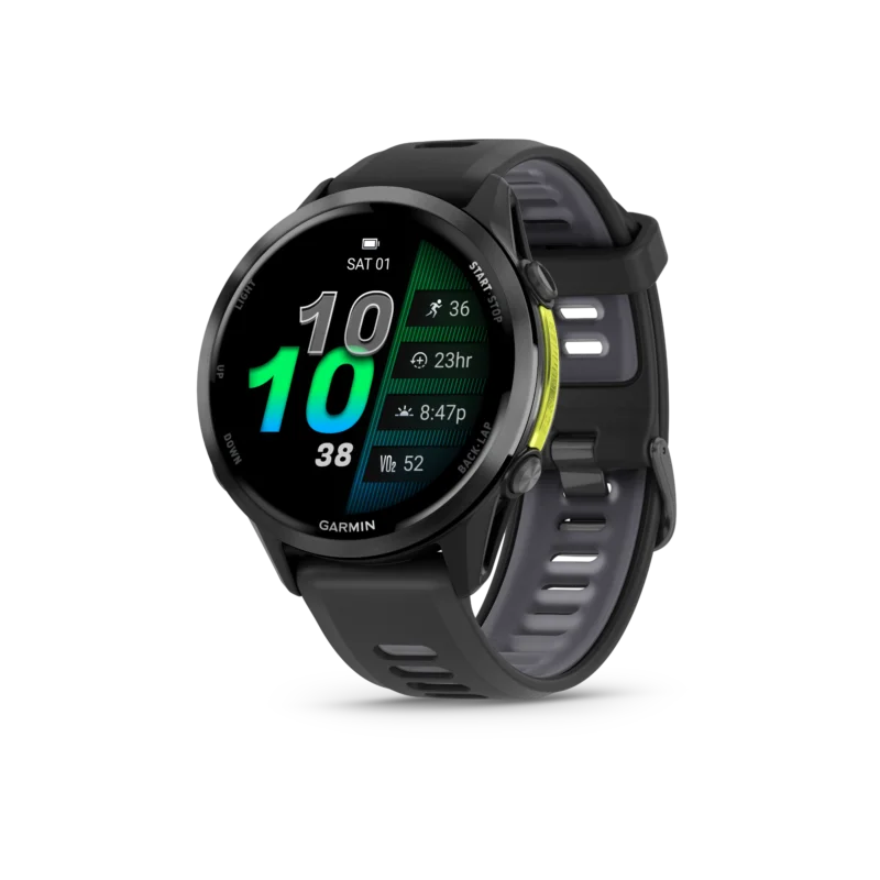 Premium Garmin Forerunner 970 Carbon DLC Titanium