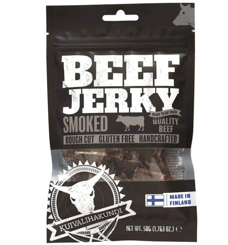 Bästa pris Kuivalihakundi Beef Jerky Smoke, 50g