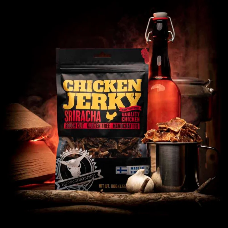 Fynd Kuivalihakundi Jerky Chicken Sriracha 100 g